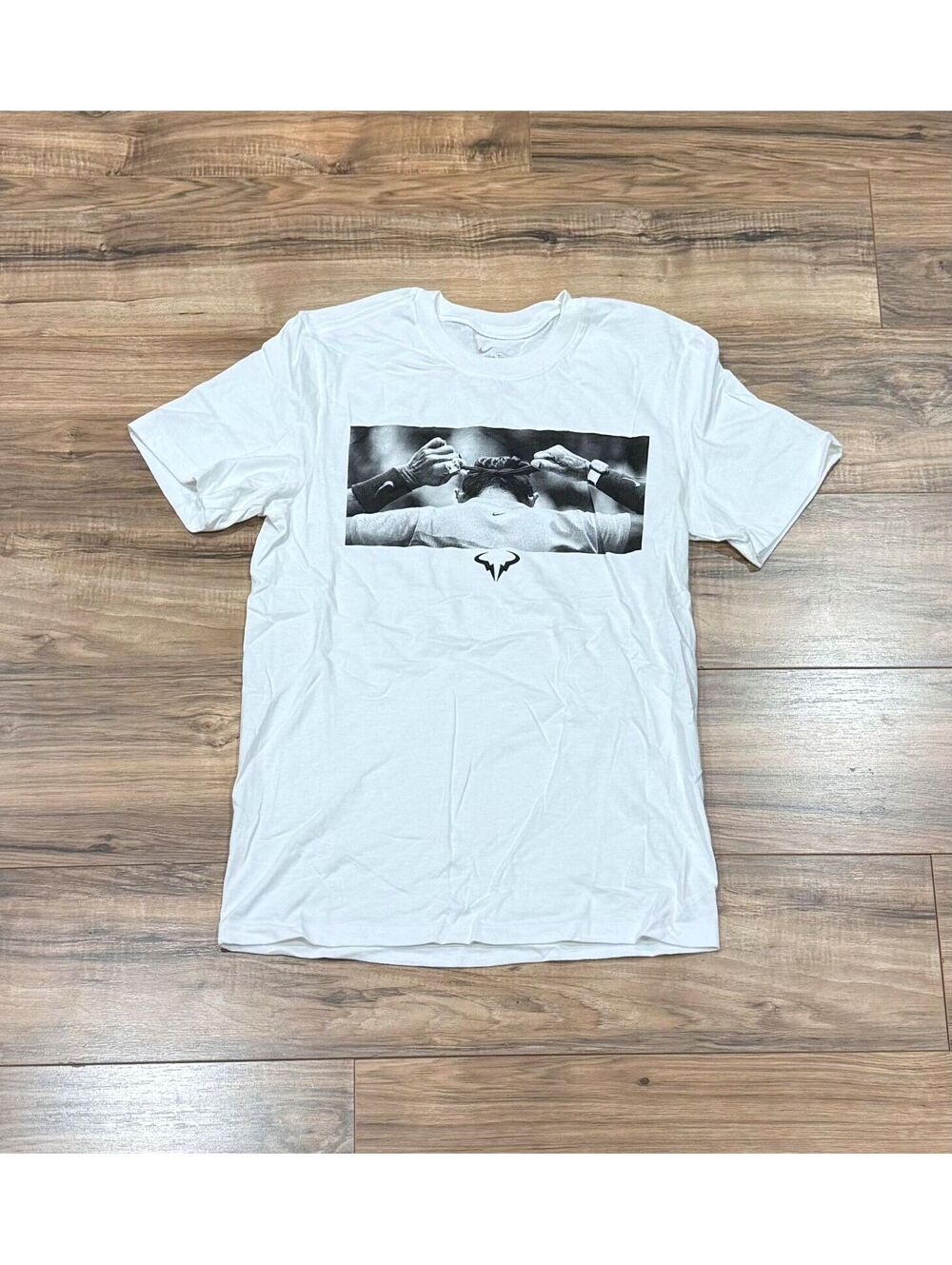 NikeCourt Rafa Nadal Legends Tennis Retirement T-Shirt Men’s NWOT
